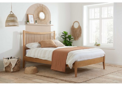 Naples 5'0" King size Oak Bed Frame